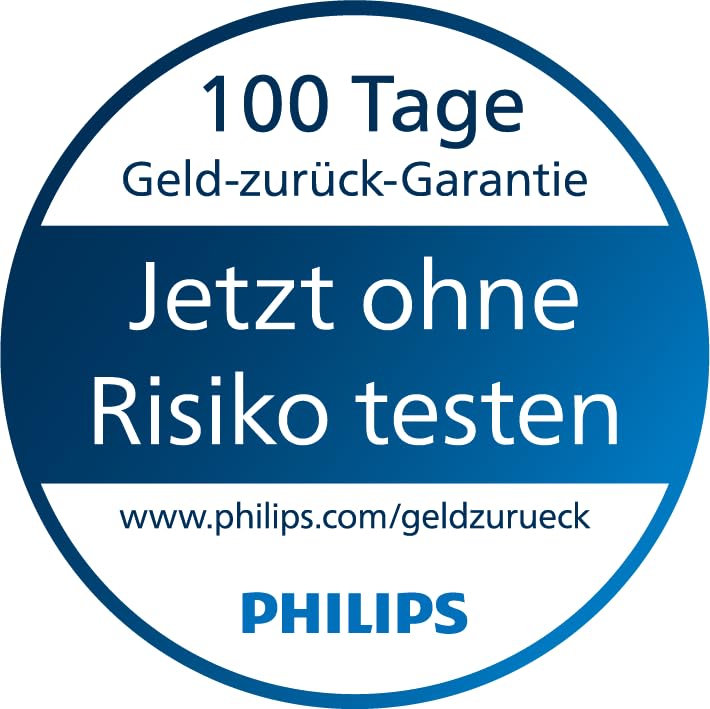 Philips Shaver Series 8000 – Elektrischer Nass- und Trockenrasierer mit SkinIQ Technologie in Schwarz, ausklappbarer Trimmer, Ladestation, Reiseetui, Reinigungsbürste (Modell S8696/35)